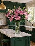 Extra Large Flowering Lily (Pink)