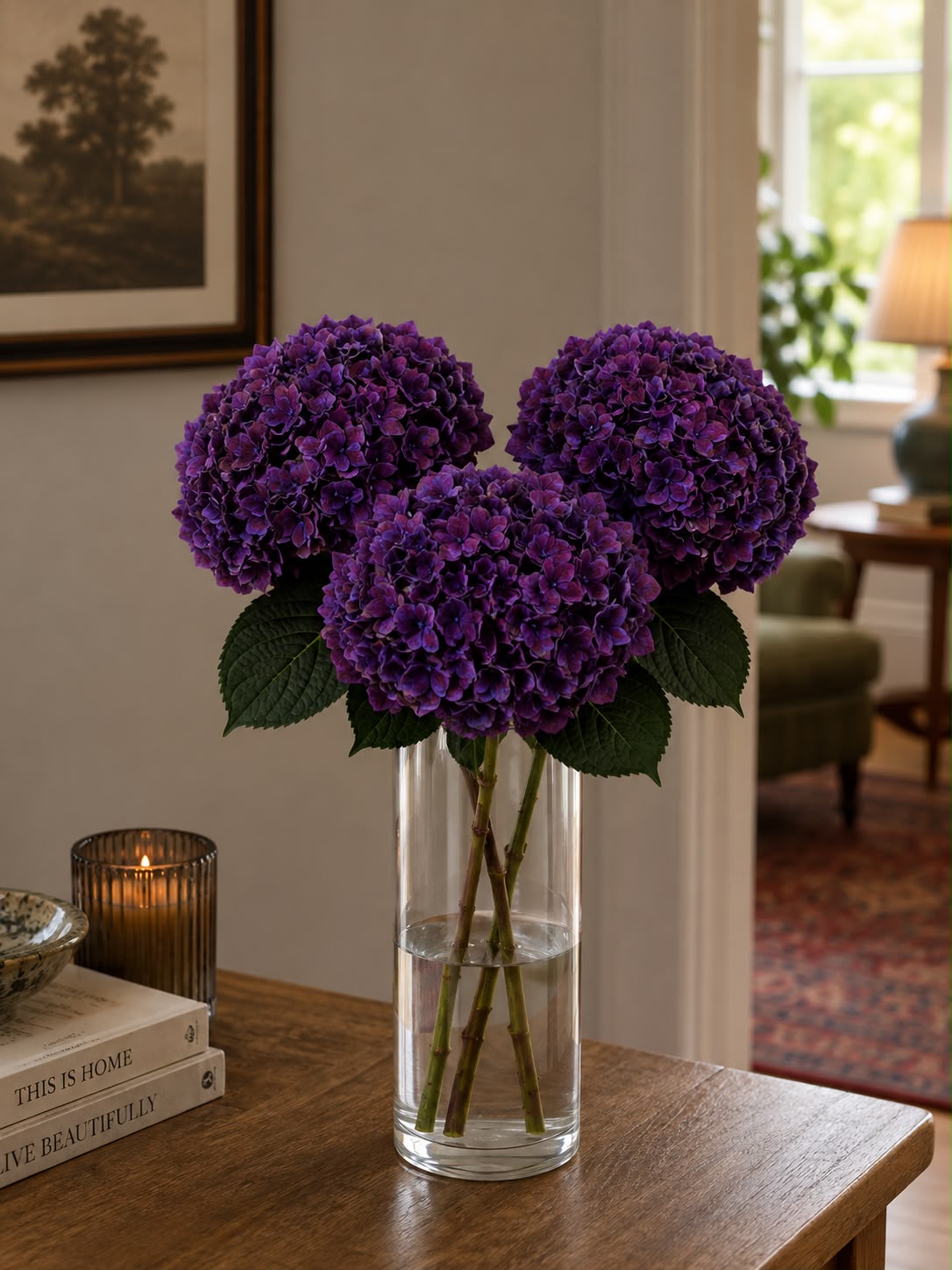 Hydrangea (Purple)