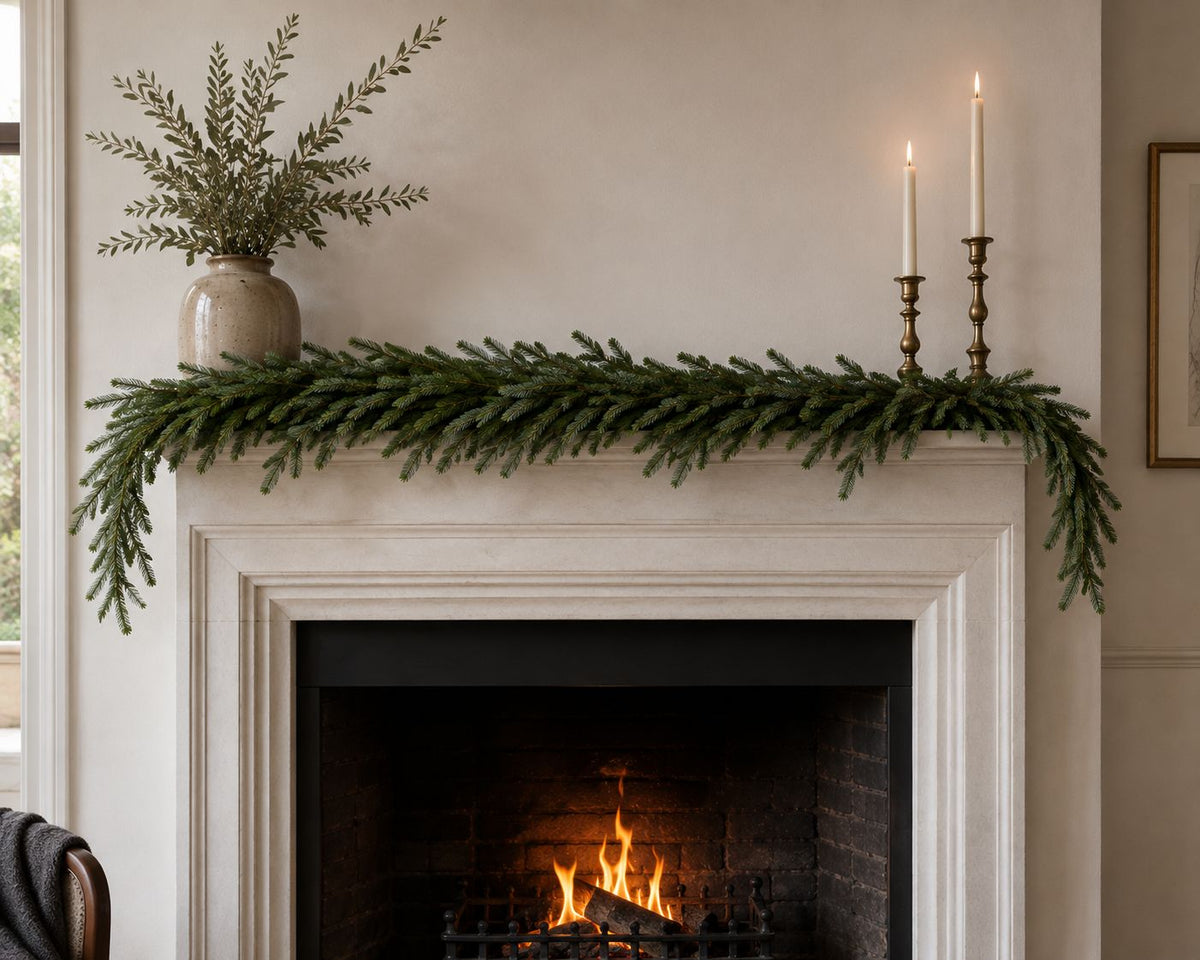 Blue Pine Garland