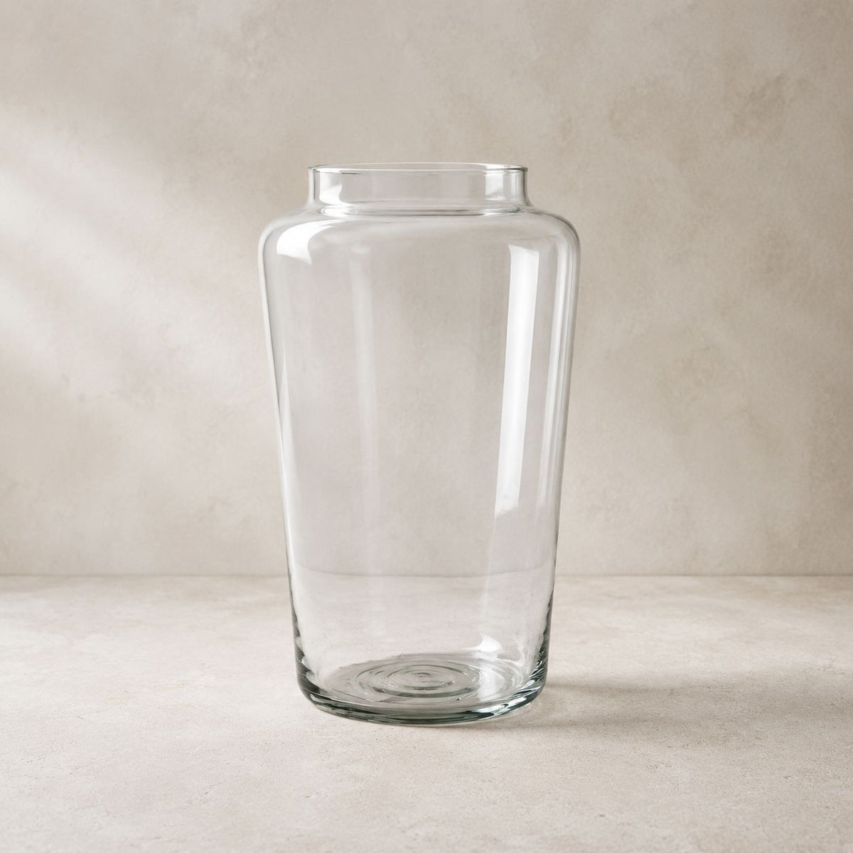 Clear Glass Vase